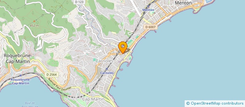 localisation de l'entreprise MONSIEUR GEORGES NOUTS-CANEIGT à ROQUEBRUNE-CAP-MARTIN