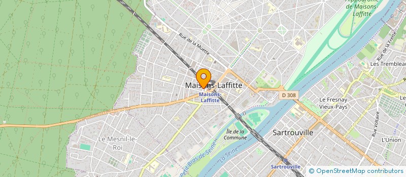 localisation de l'entreprise MONSIEUR GEORGES OLIO à MAISONS-LAFFITTE