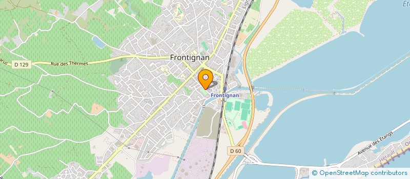 localisation de l'entreprise MONSIEUR GEORGES OLIVIER à FRONTIGNAN