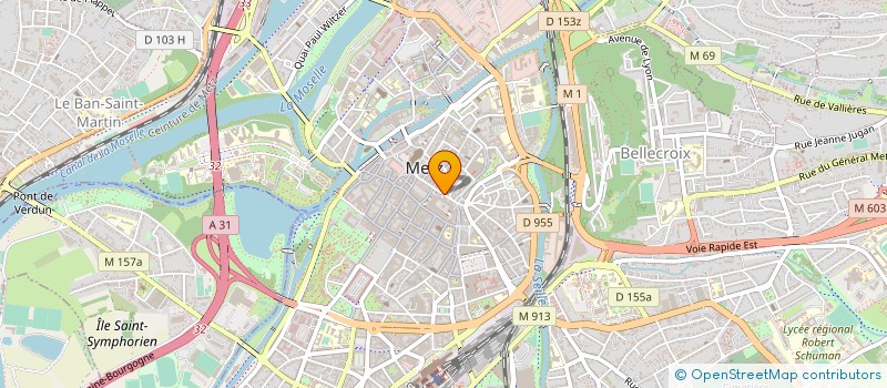 localisation de l'entreprise MONSIEUR GEORGES OLLAND  METZ