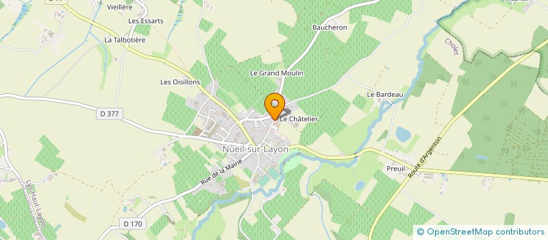 localisation de l'entreprise MONSIEUR GEORGES ORE à LYS-HAUT-LAYON