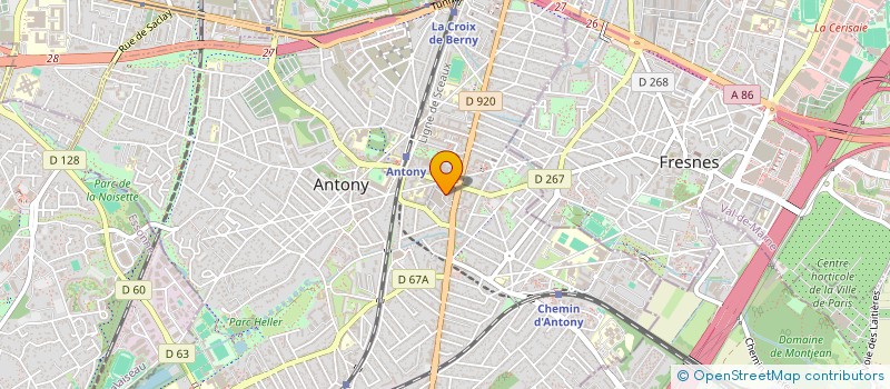 localisation de l'entreprise MONSIEUR GEORGES ORZATI à ANTONY