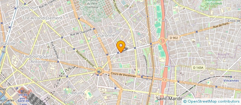 localisation de l'entreprise MONSIEUR GEORGES OSLAWSKI  PARIS