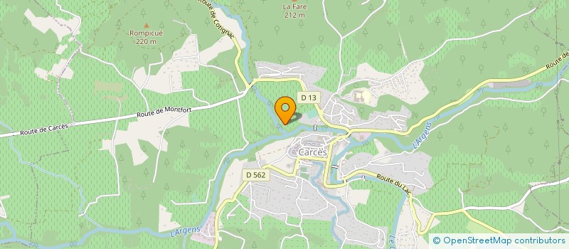 localisation de l'entreprise MONSIEUR GEORGES PALAMARIS  ENTRECASTEAUX