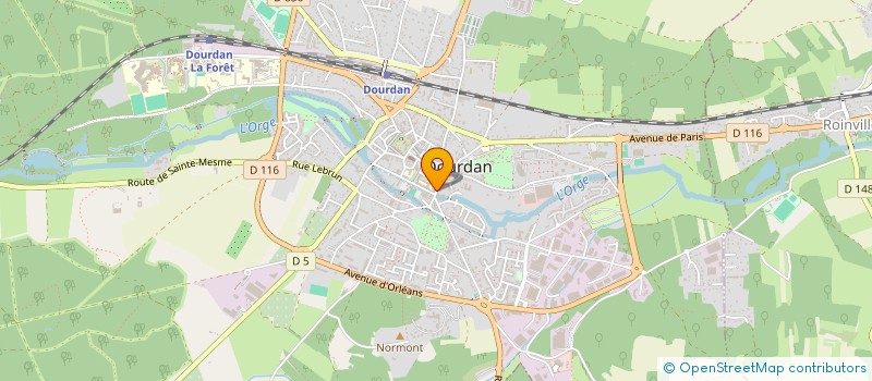 localisation de l'entreprise MONSIEUR GEORGES PALFI à DOURDAN
