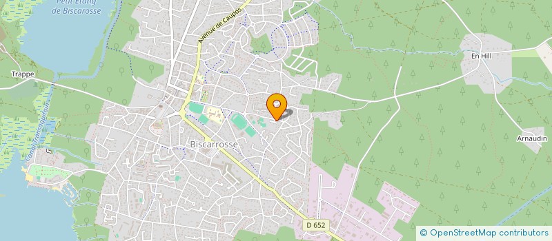 localisation de l'entreprise MONSIEUR GEORGES PAOLIN  BISCARROSSE