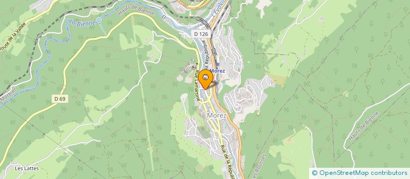 localisation de l'entreprise MONSIEUR GEORGES PAPP  HAUTS DE BIENNE