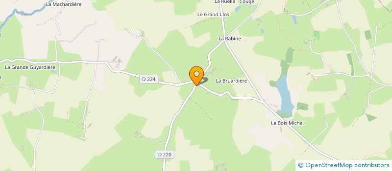 localisation de l'entreprise MONSIEUR GEORGES PARIS  SAINT-DENIS-DE-GASTINES