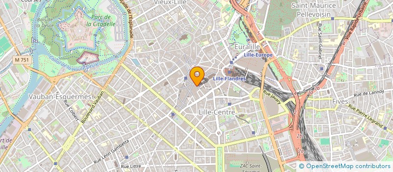 localisation de l'entreprise MONSIEUR GEORGES PARIS à LILLE