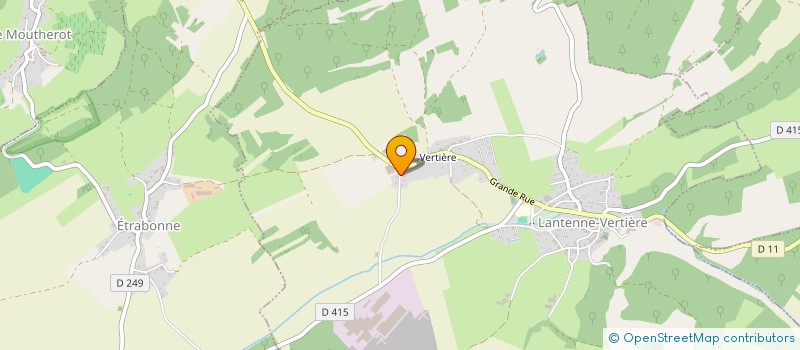 localisation de l'entreprise MONSIEUR GEORGES PASDELOUP à LANTENNE-VERTIERE