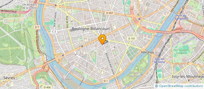 localisation de l'entreprise MONSIEUR GEORGES PASDER à BOULOGNE-BILLANCOURT