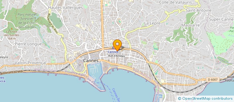 localisation de l'entreprise MONSIEUR GEORGES PASTOR  CANNES
