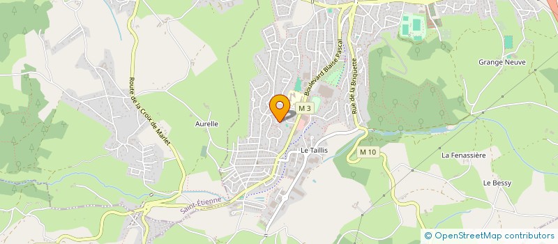 localisation de l'entreprise MONSIEUR GEORGES PASTRE à ROCHE-LA-MOLIERE