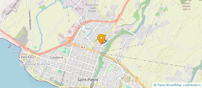 localisation de l'entreprise MONSIEUR GEORGES PATON à SAINT-PIERRE