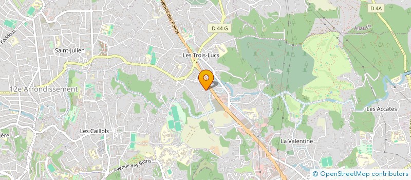 localisation de l'entreprise MONSIEUR GEORGES PATRIS à MARSEILLE