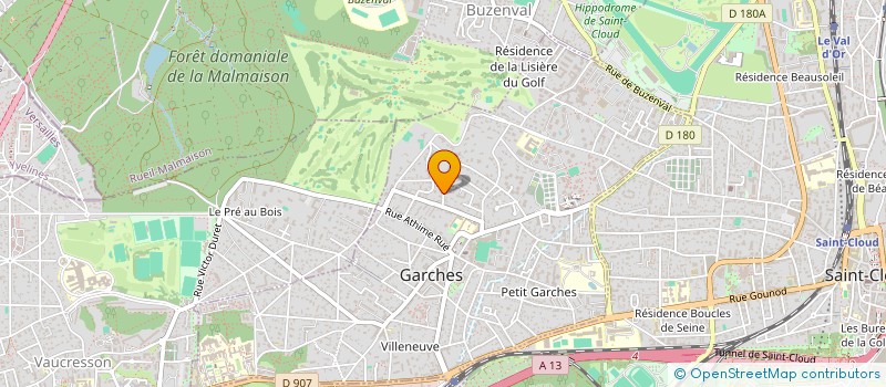 localisation de l'entreprise MONSIEUR GEORGES PAULISANNO à GARCHES