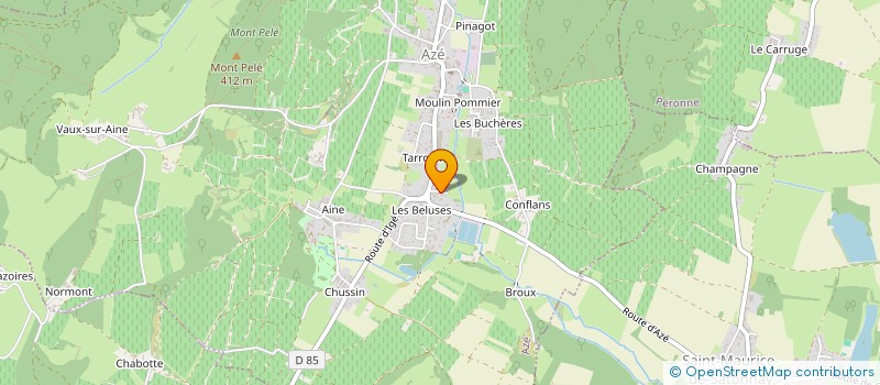 localisation de l'entreprise MONSIEUR GEORGES PAUTET à VIRE
