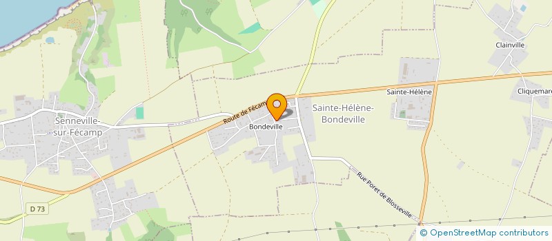 localisation de l'entreprise MONSIEUR GEORGES PAVIA à SAINTE-HELENE-BONDEVILLE