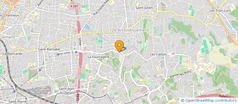 localisation de l'entreprise MONSIEUR GEORGES PEREZ à MARSEILLE