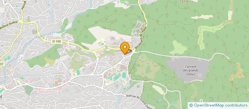 localisation de l'entreprise MONSIEUR GEORGES PEREZ  SAINT-RAPHAEL