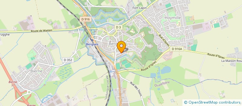 localisation de l'entreprise MONSIEUR GEORGES PEREZ  BERGUES