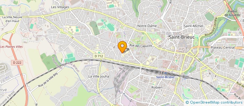 localisation de l'entreprise MONSIEUR GEORGES PERIGAL à SAINT-BRIEUC