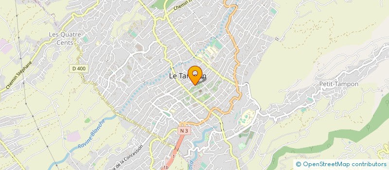 localisation de l'entreprise MONSIEUR GEORGES PERRAULT à LE TAMPON