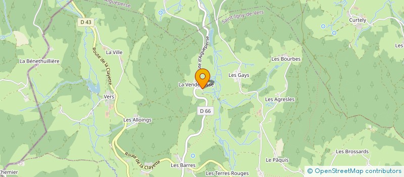 localisation de l'entreprise MONSIEUR GEORGES PERRONNET  SAINT IGNY DE VERS