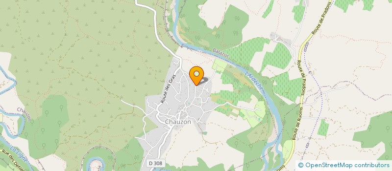 localisation de l'entreprise MONSIEUR GEORGES PERRONO  CHAUZON