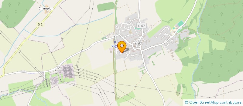 localisation de l'entreprise MONSIEUR GEORGES PETITGAND  VIGY