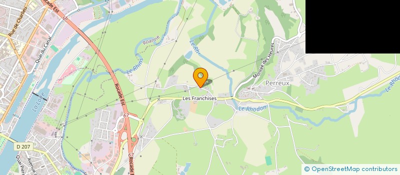 localisation de l'entreprise MONSIEUR GEORGES PEURIERE  PERREUX