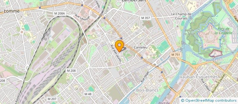 localisation de l'entreprise MONSIEUR GEORGES-PHILIPPE MINKO à LILLE