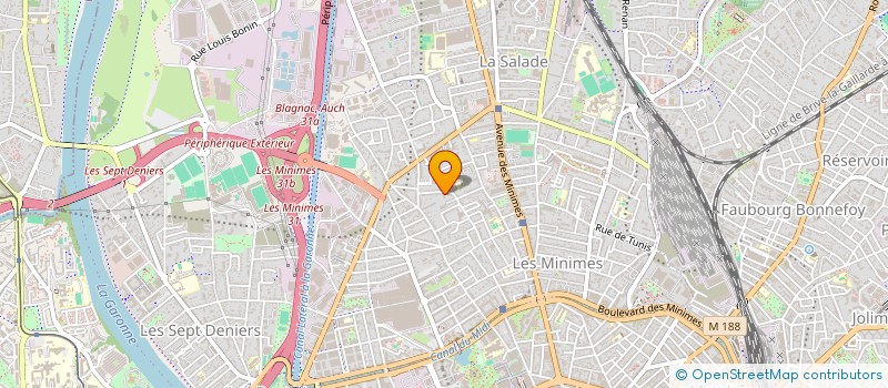 localisation de l'entreprise MONSIEUR GEORGES PICARD à TOULOUSE