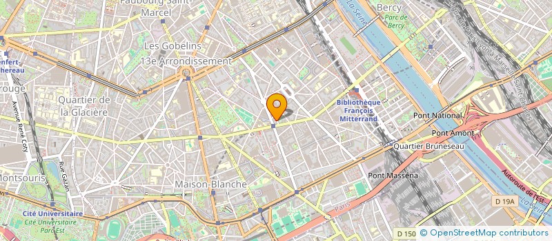 localisation de l'entreprise MONSIEUR GEORGES PINTO à PARIS
