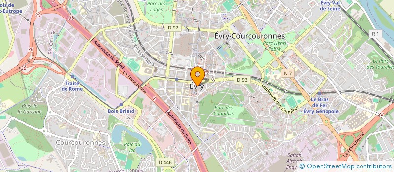 localisation de l'entreprise MONSIEUR GEORGES PIOT  LA FORET-LE-ROI