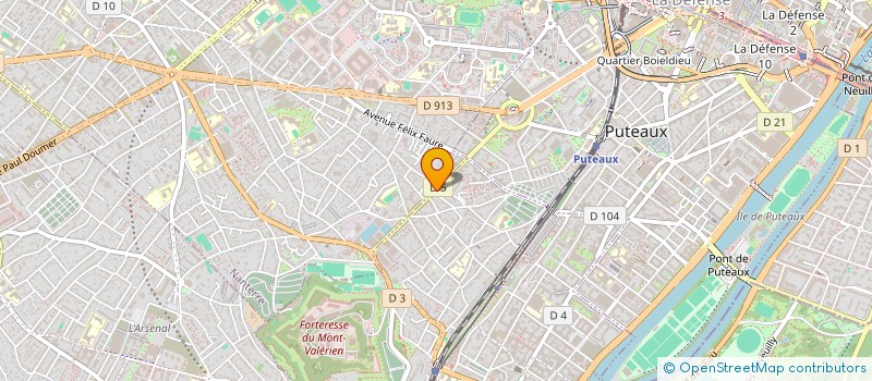 localisation de l'entreprise MONSIEUR GEORGES PIQUE à SURESNES