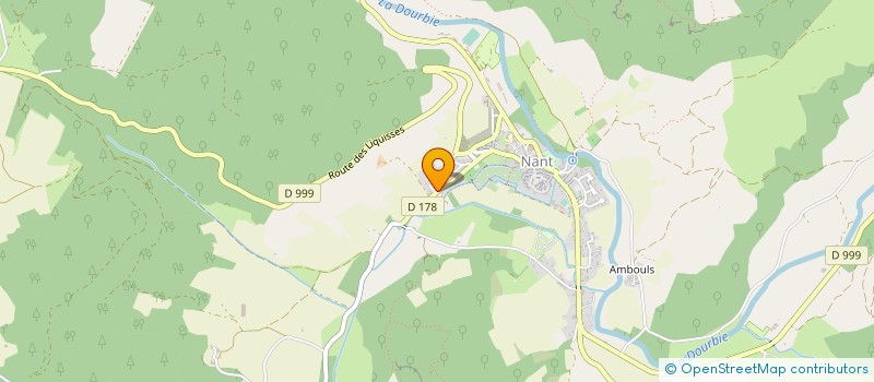 localisation de l'entreprise MONSIEUR GEORGES PLANO  NANT