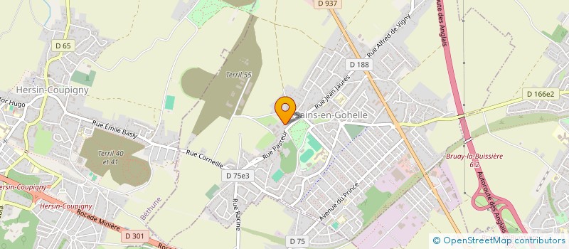 localisation de l'entreprise MONSIEUR GEORGES PLANQUE  SAINS-EN-GOHELLE