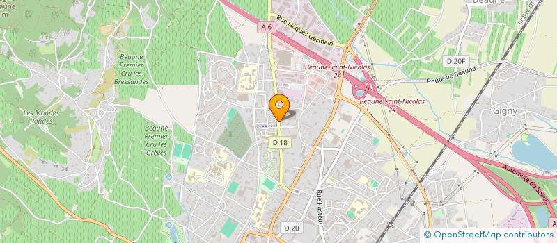 localisation de l'entreprise MONSIEUR GEORGES PLOUX à BEAUNE