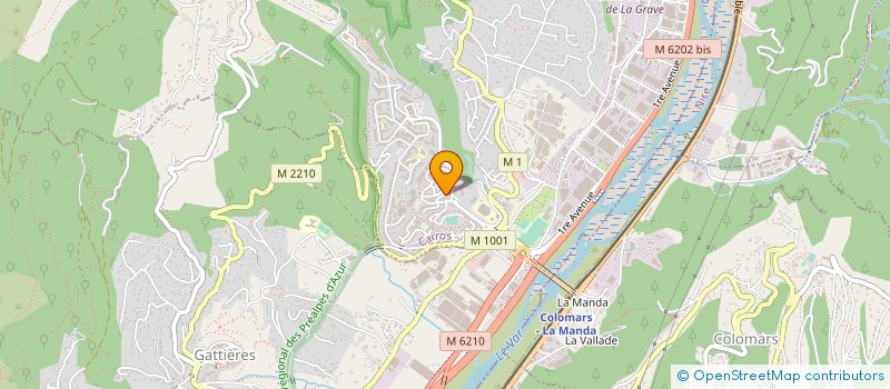 localisation de l'entreprise MONSIEUR GEORGES POBEDONOSTZEFF à CARROS