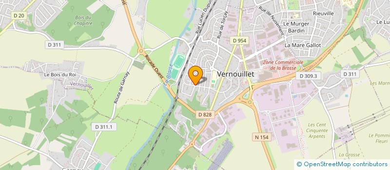 localisation de l'entreprise MONSIEUR GEORGES POMPET à VERNOUILLET