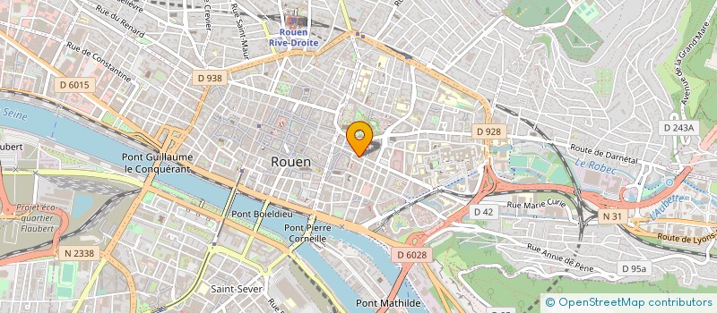 localisation de l'entreprise MONSIEUR GEORGES PONT à ROUEN