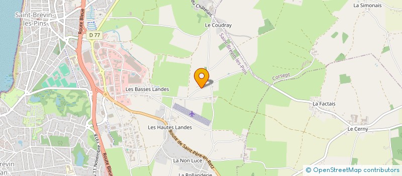 localisation de l'entreprise MONSIEUR GEORGES PORCHER à SAINT-BREVIN-LES-PINS