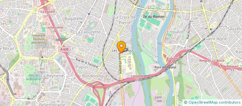 localisation de l'entreprise MONSIEUR GEORGES PORTELLI à TOULOUSE