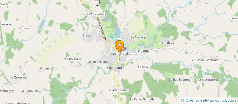 localisation de l'entreprise MONSIEUR GEORGES PRANEUF à SAINT-GENEST-SUR-ROSELLE