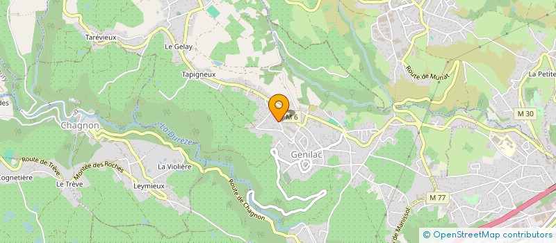 localisation de l'entreprise MONSIEUR GEORGES PRAT  GENILAC