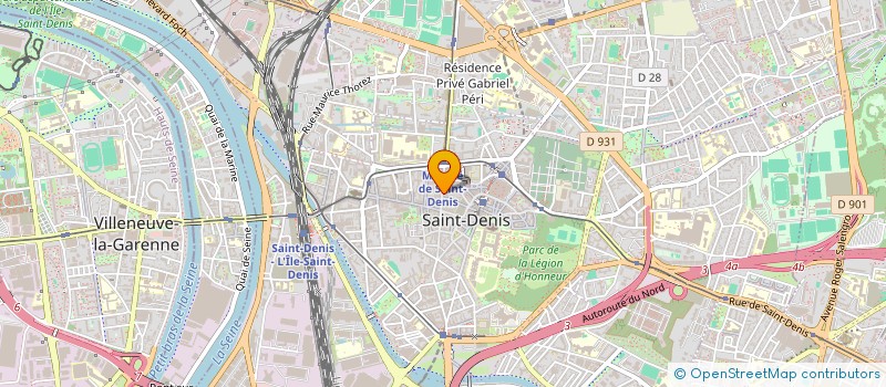 localisation de l'entreprise MONSIEUR GEORGES PROBSTE à SAINT-DENIS