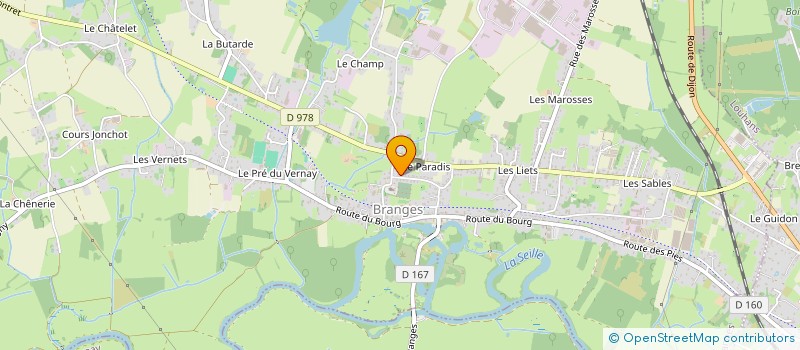localisation de l'entreprise MONSIEUR GEORGES PRUDENT à LOUHANS