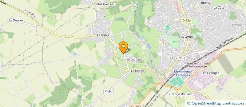 localisation de l'entreprise MONSIEUR GEORGES PUVILLAN  PEROUGES