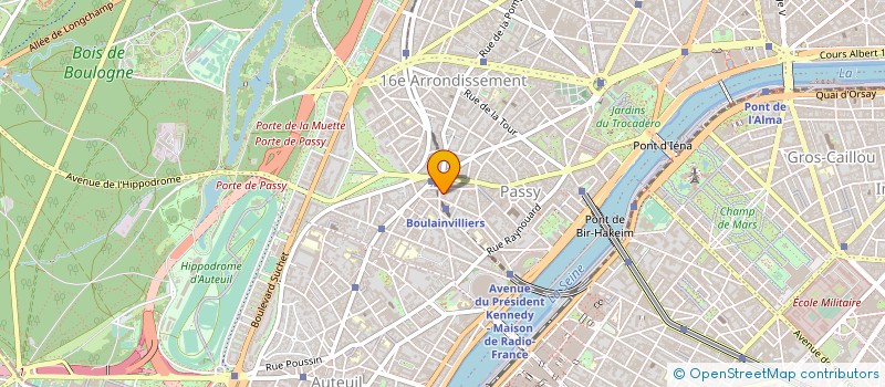 localisation de l'entreprise MONSIEUR GEORGES RAFFOUL à PARIS